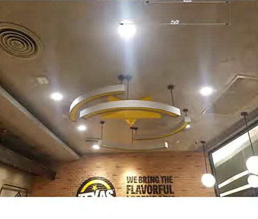 Texas Chicken interior fit-out, Siam Kit building — photo 2